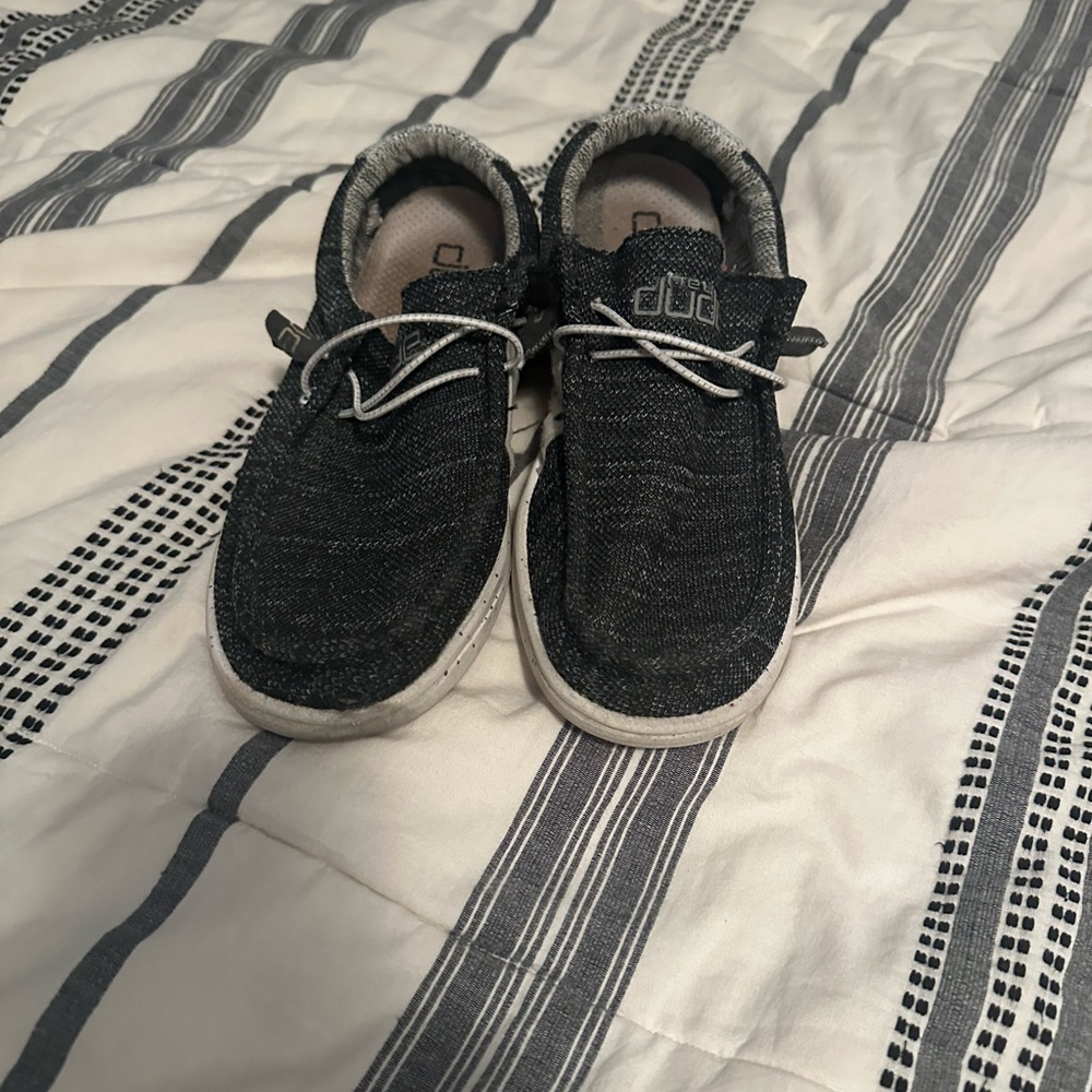 Hey Dude Black Kids Shoes